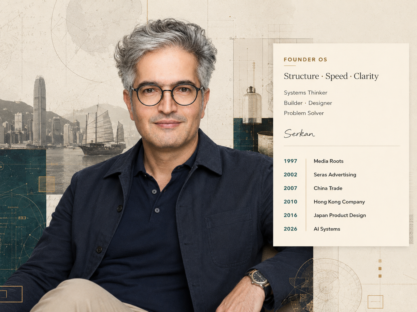 Serkan, founder of theSerkan systems studio